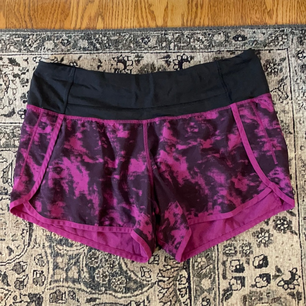LULULEMON 4” Inseam Speed Short Tie Dye Tall - Picture 1 of 5